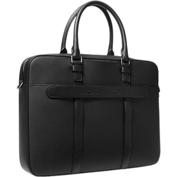 Michael Kors Hudson Textured Briefcase - Black