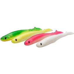 Savage Gear Slender Scoop Shad 15cm Dark Water Mix 4-pack