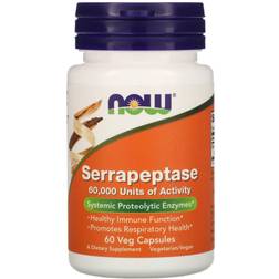 Now Foods Serrapeptase 60 stk