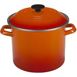 Le Creuset Flame Enameled Steel with lid 2 gal 10 "