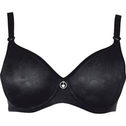 Cache Coeur Gloss Underwire Maternity/Nursing Bra Black