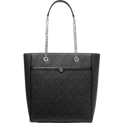 Michael Kors Blaire Large Logo Tote Bag - Black