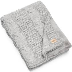 UGG Erie Blankets Grey (177.8x127cm)