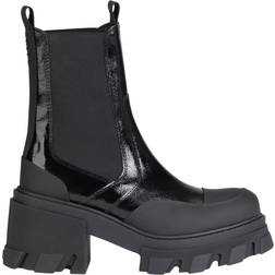 Ganni Ganni S1897 Mid Chelsea Støvle med hæl Kvinde Chelsea Boots hos Magasin