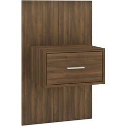 vidaXL Wall-Mounted 48.5cm Sengebord 32.5x48.5cm