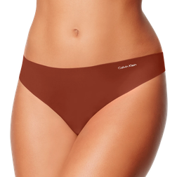 Calvin Klein Invisibles Thong - Cinnamon