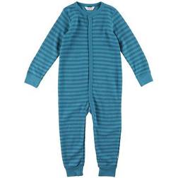 Joha Wool Stripe Overalls - Blue (35863-246-7092)