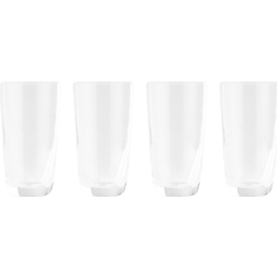 Nambe Taos Highball Drinking Glass 41.4cl 4pcs