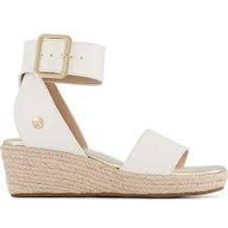 Jessica Simpson Kid's Asha Cuff Wedge - White
