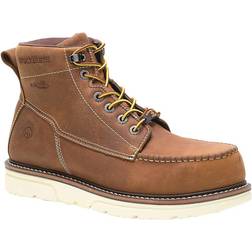 Wolverine I-90 DuraShocks Moc-Toe CarbonMAX 6" Work Boot