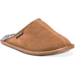 Muk Luks Men's Dave Printed Berber Suede Scuff