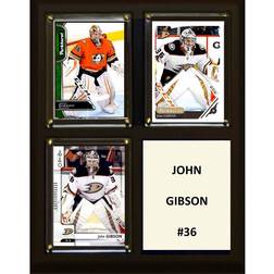 C&I Collectibles Anaheim Ducks 8'' x 10'' Plaque John Gibson 36