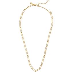 Madewell Paperclip Chain Necklace - Gold