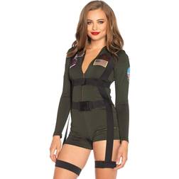 Leg Avenue Top Gun Costume Romper