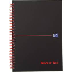 Black n Red Book Wirebound Ruled and Perforated 90gsm 100080154