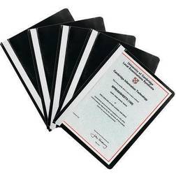 Q-Connect Project Folder A4 Black (Pack of 25) KF01453