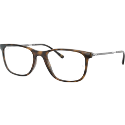 Ray-Ban RB7244 Sköldpaddsfärgad Montura Klara Lentes polariserade 53-21