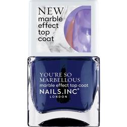 Nails Inc Inc Marbellous Top Coat Granite