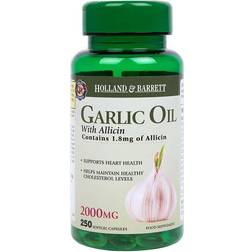 Garlic Oil With Allicin 2000mg 250 caps