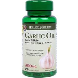 Holland & Barrett Garlic Oil With Allicin 2000mg 250 caps