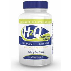 Health Thru Nutrition H2Q Coq10 Supplement Vitamin 100 mg 60 Veg Caps 100 mg 60 Veg Caps 60 Stk.