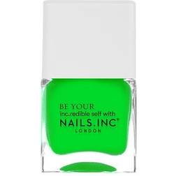 Nails.Inc Nail The Neon Golden Square