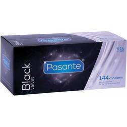 Préservatifs Pasante Black Velvet 144pcs Noir