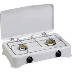 Parker WeCamp gas burner with 2 brass burners