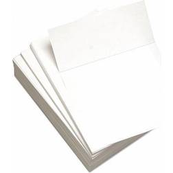 Custom Cut-Sheet Copy Paper, 24 lb, 8.5x11, White, Perfed 3 2/3" From Bottom,1RM