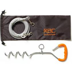 Rac RAC Tie Out Stake & Cable Travel Kit for