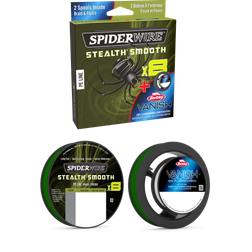 Spiderwire Spiderwire Duo Spool Flet Fluorocarbon 0,09mm/0,25mm