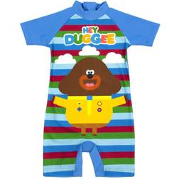 Hey Duggee Childrens/Kids Sunsafe One Piece Swimsuit (18-24 Months) (Blue)