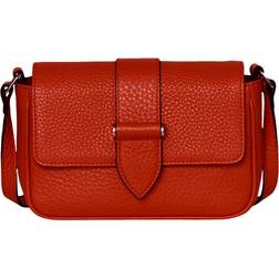 April Small Crossbody Bag, Chili Red