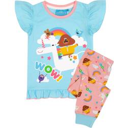 Hey Duggee Hey Duggee Girls WOW! Long Pyjama Set (18-24 Months) (Blue/Pink/White)
