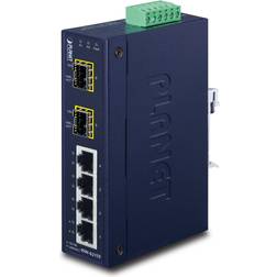 GBP4 2 100FX Port Multi-mode Industrial Ethernet Switch Switch Copper Wire