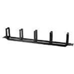 Deltaco DELTACO 19" Cable panel 1U cable management black
