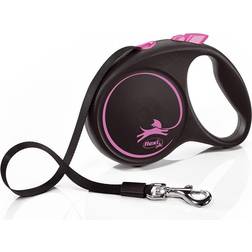 Flexi Flexi Koppel Black Band Rosa (Max