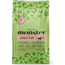 Monster Cat Grain Free Adult Turkey & Chicken 400