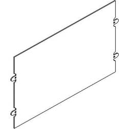 Eaton Tabula afskærmningsplade lodret 2x5m