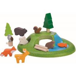 Plan Toys Plan Toys Animal Set for 3 years 234338 SD