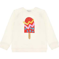 Stella McCartney Girls Lolly Pop Sweater White, 12Y