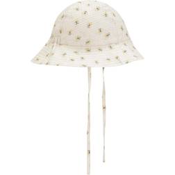 Monsieur Mini Konges Sløjd Vivi Fresia Baby Sunhat 6/9 mdr