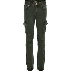 Kids Only Only KONMISSOURI girls's Trousers Kaki