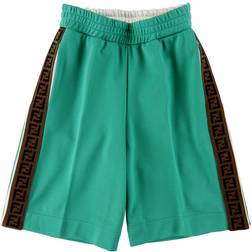 Fendi Fendi Shorts m. Stribe/Knapper (128) Fendi Shorts