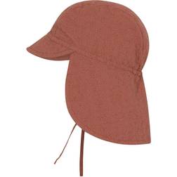 MP Solhat til børn UV50 solbeskyttelse Flora summerhat w.neck Ochre