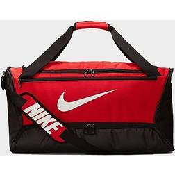 Nike Brasilia Medium Training Duffel Bag University Red/Black/White One Size