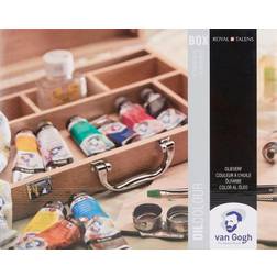 Van Gogh Oil colour wooden box Basic 10 x 40 ml accessories