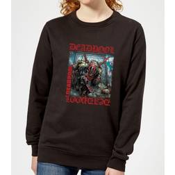 Deadpool Here Lies Damen Pullover - Schwarz