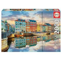 Educa Sunset At Copenhagen Harbour 2000 Pieces