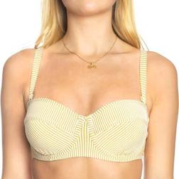 Sunseeker Vintage Prairie Underwire Bikini Bra Mustard